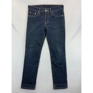 Levi's 511 Slim Fit Jeans Men's W30 L30 Dark Wash Stretch‎ Denim Cotton Blend